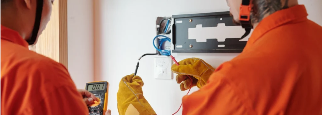 Electrical voltage testing